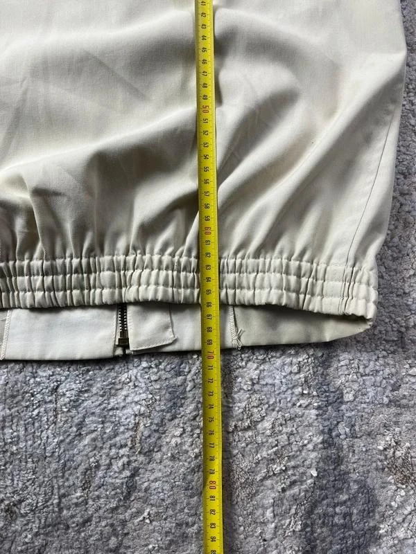 Chaqueta vintage de los 90 de Fred Perry Harrington Bege con cremallera, talla L – photo 18